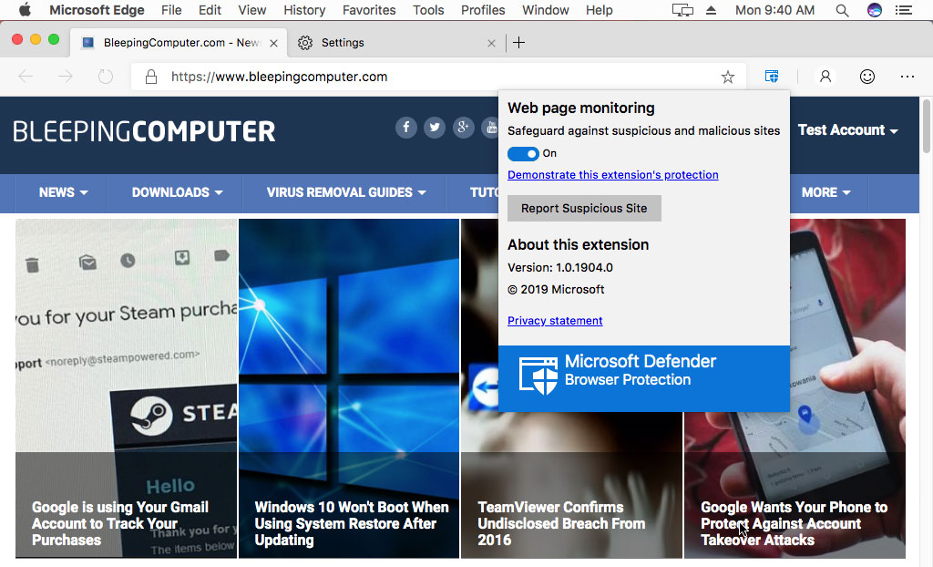 edge browser for mac